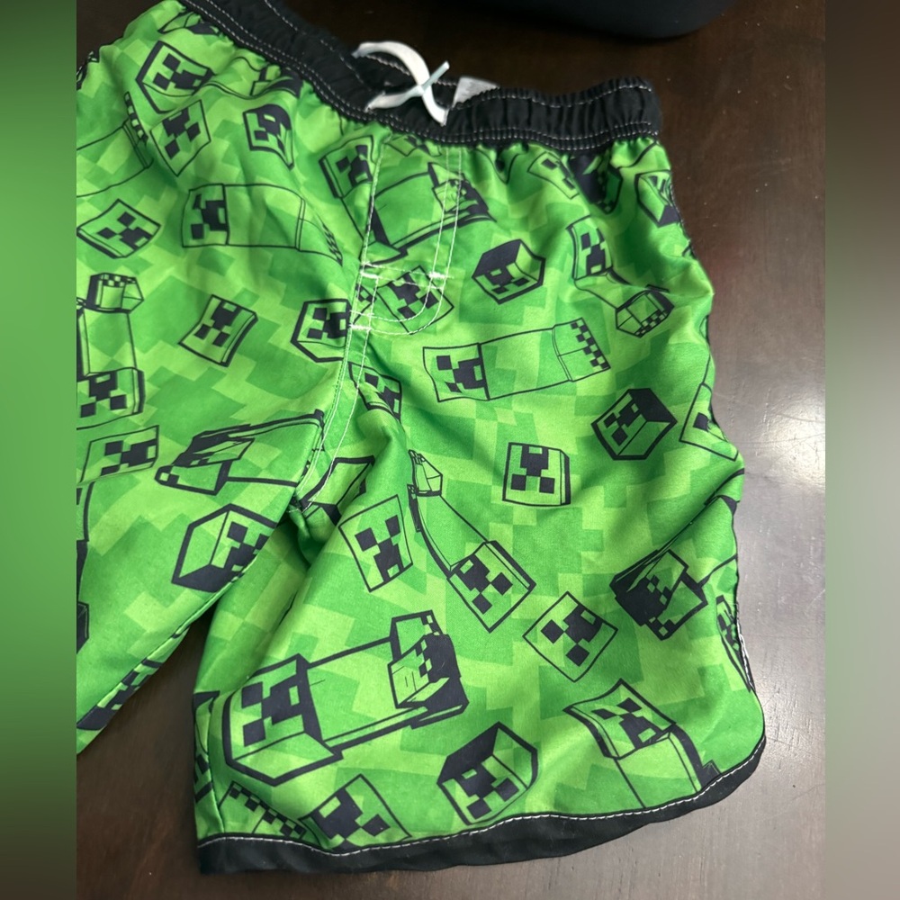 Minecraft Small Swim Trunks - Picture 2 of 4